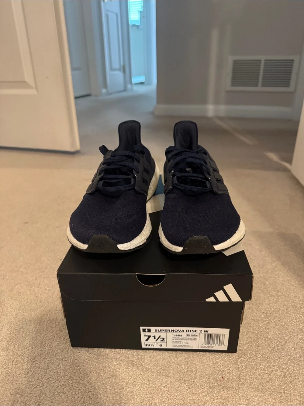 adidas Women’s Sneakers in Navy and White